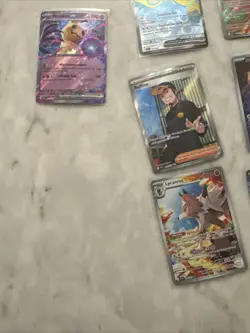 Pokemon TCG Journey Together Card Lot Double Illustration Rares Ex Mimikyu Jtg - Image 2