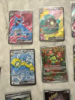 Pokemon TCG Journey Together Card Lot Double Illustration Rares Ex Mimikyu Jtg - Image 3
