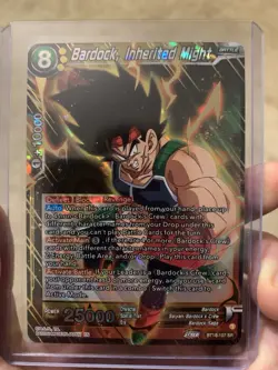 Bardock Inherited Might BT18-107 SR Foil Card Game Dragon Ball Super Card Game - Image 1