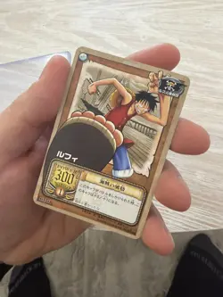 One Piece Card TCG Vintage Luffy BN-01 Japanese Promo Rare - Image 1