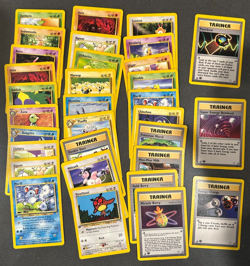 Pokemon Neo Genesis 1st Edition 32 card lot LP-NM Poke Gear Energy Charge etc - Image 1