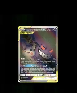 FAN-ART READ DESCRIPTION BELOW Glossy HOLO Gengar Card Gengar Pokemon Card p1 - Image 1