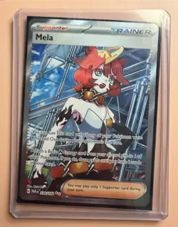 Pokemon Mela Full Art Holo Card 236/182 SV04 Paradox Rift English - Image 3