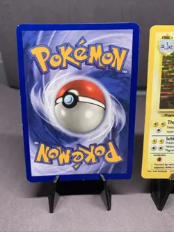 Pokemon TCG Base Set Lot of 2 Card Holo Rare Hitmonchan & Magneton 1999 VTG WOTC - Image 4