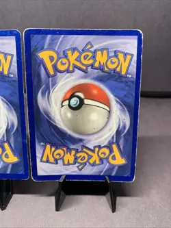 Pokemon TCG Fossil & Jungle Set Lot of 2 Card Holo Rare Lapras & Vaporeon WOTC - Image 5