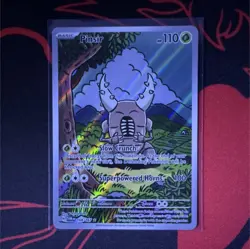 Pokemon Pinsir Illustration Rare Full Art Holo Card Sv06 168/167 HP 110 - Image 1