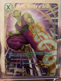 Piccolo Guardian of Earth SPR BT18-065 Dragon Ball Super Card Game - Image 1