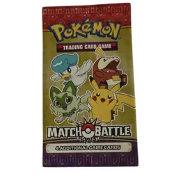 Lot 2 Pokemon TCG McDonald’s 2023 Happy Meal Match Battle Booster (4 Cards) Pack - Image 2