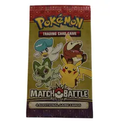 Lot 2 Pokemon TCG McDonald’s 2023 Happy Meal Match Battle Booster (4 Cards) Pack - Image 3