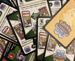 Lot of 50 Pokemon TCG Online Code Cards UNUSED Bulk Codes - Digital Delivery! - Image 1