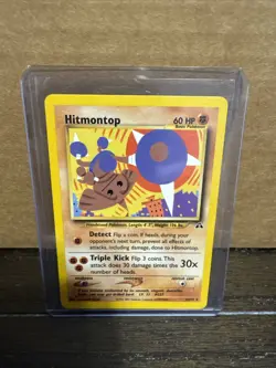 Hitmontop Neo Discovery 22/75 Unlimited Edition Regular Card NM - Image 1