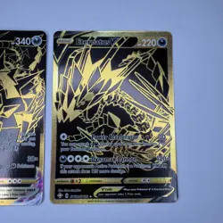 Pokemon Card TCG - Eternatus V SV121 & Eternatus VMAX SV122 Gold Secret Rares NM - Image 2