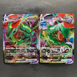 NM 2 card Rayquaza VMAX 108/172 Rayquaza VMAX 120/184 Pokemon 470 - Image 1