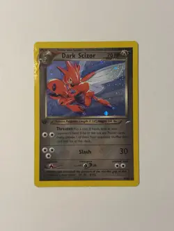 Dark Scizor - 9/105 - Pokemon Neo Destiny 1st Edition Holo Rare Card WOTC - HP! - Image 3