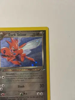 Dark Scizor - 9/105 - Pokemon Neo Destiny 1st Edition Holo Rare Card WOTC - HP! - Image 5