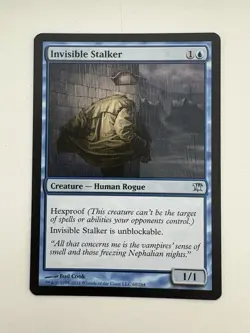 Invisible Stalker MTG Magic the Gathering Card NM Near Mint ISD - Image 1
