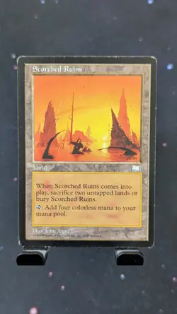 Scorched Ruins Weatherlight mtg Moderately Played - Image 1