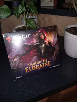 MTG Magic SEALED Booster Box - Throne Of Eldraine - English - NEW 630509785223 - Image 1