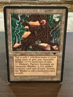 Mishra's Factory (Summer 80b) Antiquities (ATQ) MTG: Magic The Gathering LP - Image 1