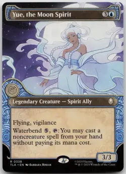 MTG Yue, the Moon Spirit Showcase Normal NM Avatar: The Last Airbender Magic 338 - Image 1