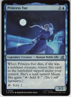 MTG Princess Yue Foil NM Avatar: The Last Airbender: Eternal Legal Magic 95 - Image 1