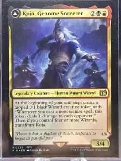 Kuja, Genome Sorcerer 0232 Regular Final Fantasy Magic The Gathering - Image 2