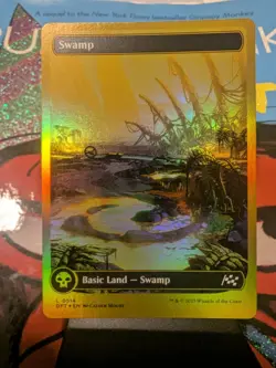 Magic The Gathering Swamp (0514) (First-Place Foil) MTG Aetherdrift Foil NM - Image 1