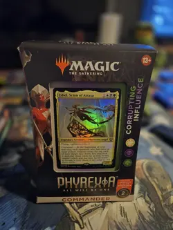 MTG Phyrexia One Commander Deck Corrupting Influence, Sealed - Image 1