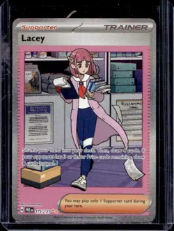 2025 Pokemon Prismatic Evolutions Lacey #175/131 - Image 1