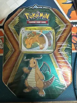 Pokemon TCG [Dragon] - Dragonite Tin - The Pokemon Company International Sealed 820650809859 - Image 1