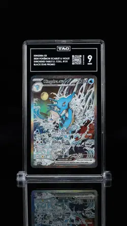 Kingdra ex SVP 131 Special Illustration Rare Shrouded Fable Pokemon TAG 9 - Image 1
