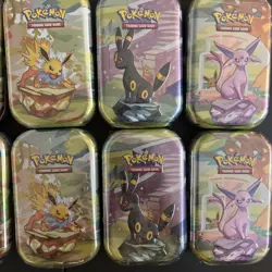 10x Pokemon Tcg Prismatic Evolutions 2 Pack Mini Tins - All Brand New And Sealed - Image 5