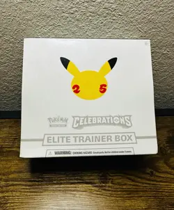Pokemon TCG: 25th Anniversary Celebrations Elite Trainer Box (2021) 820650809439 - Image 1