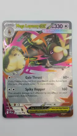 Mega Lopunny EX 084/094 NM Phantasmal Flames Pokemon Card - Image 1