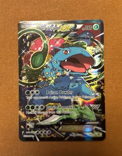 Venusaur EX XY123 Pokemon XYBlack Star Promo XY123 LP Pokemon TCG - Image 1