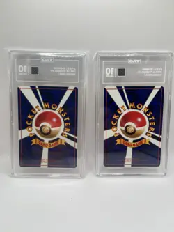 1998 Pokemon Vending Series 3 Growlithe & Slowbro TAG 10 - Image 2