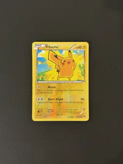 Pikachu 42/146 2014 Pokemon TCG XY Base Set Reverse Holo Common - LP - Image 1