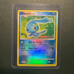 Manaphy 9/130 – Burger King Promo – Pokemon TCG – Reverse Holo – Lightly Played - Image 1