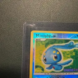 Manaphy 9/130 – Burger King Promo – Pokemon TCG – Reverse Holo – Lightly Played - Image 2