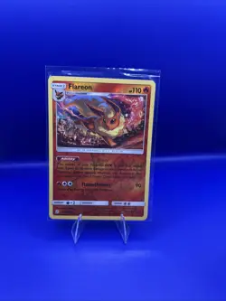 Pokemon TCG Flareon Cosmic Eclipse 25/236 Reverse Holo Uncommon NM - Image 1