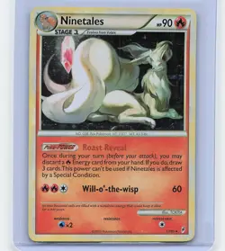 Pokemon Ninetails 17/95 Call of Legends Holo (LP+) - Image 1