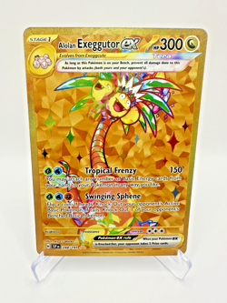 Alolan Exeggutor ex 248/191 Sv08: Surging Sparks Holo Pokemon Near Mint - Image 1