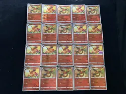 2025 Pokemon TCG S.Chinese Master Ball CBB2C 04 09/14 08/14 Flareon Lot*20 BL25 - Image 1