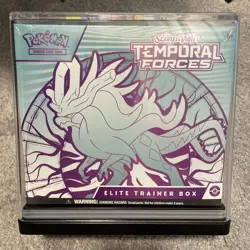 Pokemon Scarlet Violet Temporal Forces Waking ETB with Acrylic Sealed - Image 1
