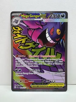 Pokemon TCG Mega Gengar EX Full Art Holo 269/217 NM - Image 1
