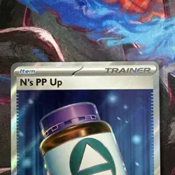 N's PP Up 262/217 Full Art Ultra Rare Pokemon Ascended Heroes ENGLISH NM - Image 3