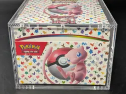 Pokemon 151 SV3.5 Booster Bundle Display Factory Sealed Case W/Acrylic Case - Image 5