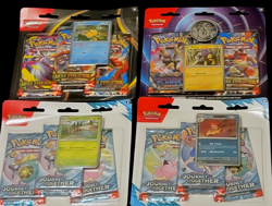 4x! Pokemon Phantasmal Flames Mega Evolution JTG 3 Pack Blister Sealed lot TCG - Image 1