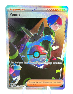 Penny 239/091 - Paldean Fates - Special Illustration Rare - Pokemon - NM - Image 1