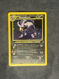 Pokemon TCG Houndoom Neo Discovery 4 Holo Unlimited Rare - Image 1